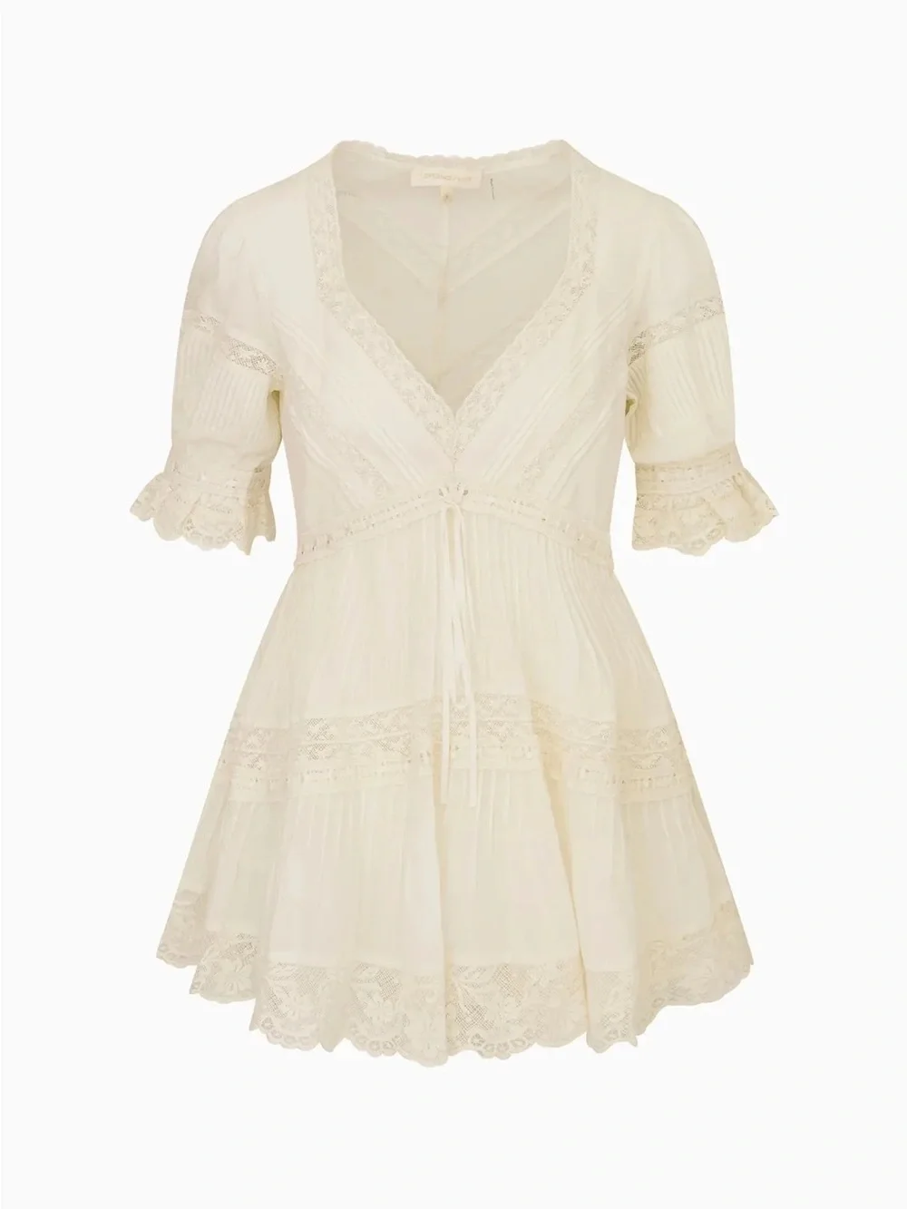 LoveShackFancy Lilias Cotton Mini Dress - Picture 7 of 7